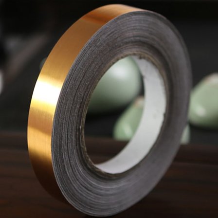 Keramisk flis muggsoppsikret gap tape flis gap tetningsbånd vanntett folie stripe sølv gullfelger(S)