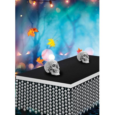 Hängande Bordsdekoration Döskalle 400x70cm - Partyninja.se