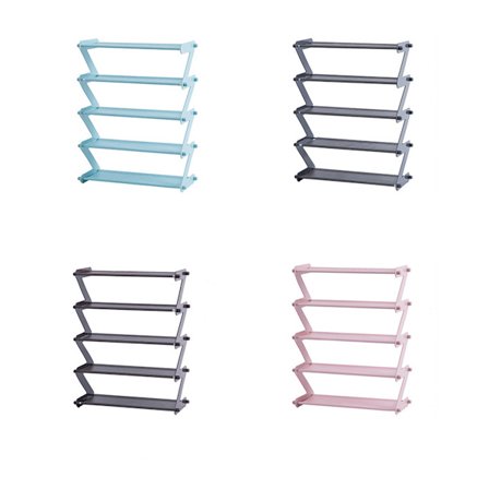 5-vånings skohylla, enkel skohylla