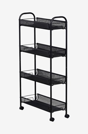 Day - Vagn Med 4 Våningar - Sort - Serveringsvogne - Fra Homeroom