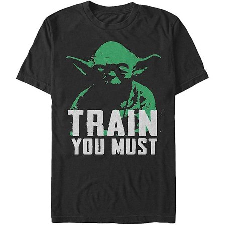 Yoda Train You Must Star Wars T-shirt