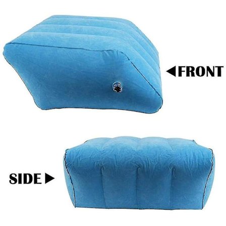 Oppustelig benpude sovefodstøttepude pude bærbar benpude benpude oppustelig vene pude