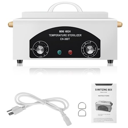CH-360T højtemperatur desinfektionsskab, lille husholdningssaks, pincet, håndklæde, negleværktøj desinfektionsboks