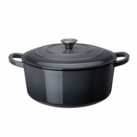 Sabor Basic Støpejernsgryte Grå 6,5L