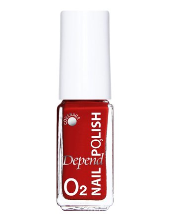 Depend Cosmetic Minilack Oxygen Färg A040 - Red - 5 ML