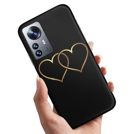 Xiaomi 12 Pro - Kuoret/Suojakuori Double Hearts