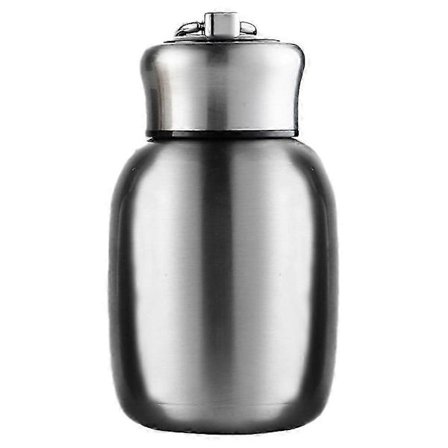 Mini termokrus i rustfrit stål, lækagesikre vakuumflasker, bærbar drikkedunk, bær dine drikkevarer med selvtillid (280 ml)