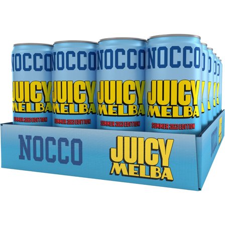 NOCCO Energidryck Juicy Melba 33cl - Lyreco - Kök och servering - Dryck - Drickor