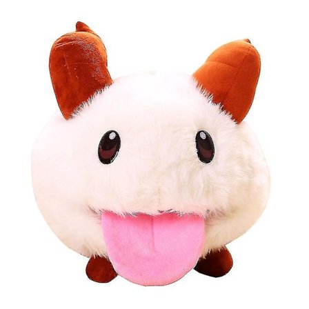 League Of Legends Poro Plysjlegetøj Lol Sød Børnelegetøjsdukke Cos Poro Fødselsdagsgave V