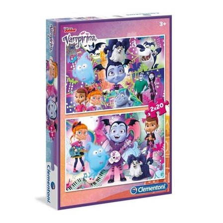 Pussel 2 x 20 bitar - Vampirina