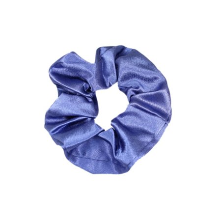 Complement Hårscrunchie I Sidenimitation Accessoarer & tillbehör Dam Blå