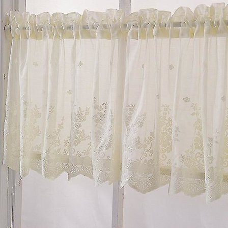 1 stk. blonde gardin til stue, køkken, cafe dør