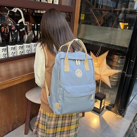 Tillbaka Till Skolan Dam Ryggsäck Enkel Vattentät Ryggsäck Skolväskor Kompatibel med Tonårsflickor Casual Reseryggsäck