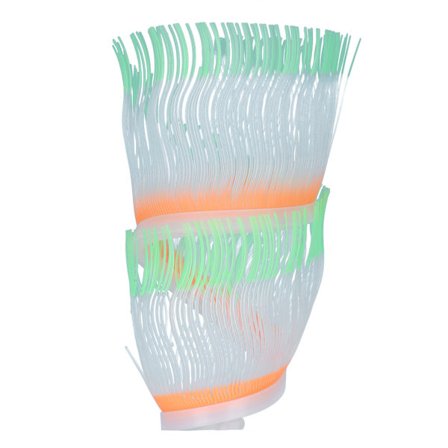 Akvariumdekorationer Havsanemon akvarium Silikon Konstgjorda glödande växtprydnader SGgrön