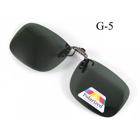 Polariserade solglasögon Clip-on Mater Bridge Kan upp Clip-on Solglasögon Män Kvinnor Solglasögon Glasögon Lins Klar Körglasögon