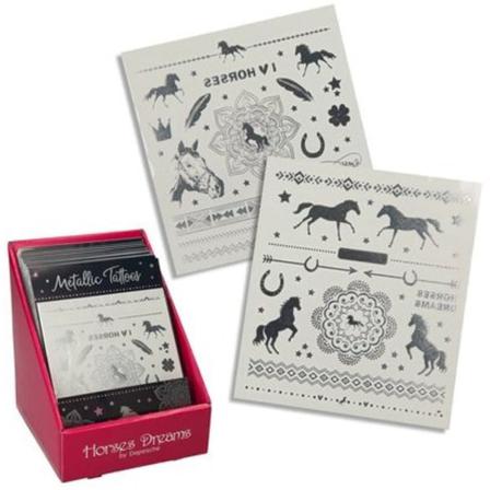Dino Motto Horses Dream Häst Hästar Tatueringar Tattoo Metallic