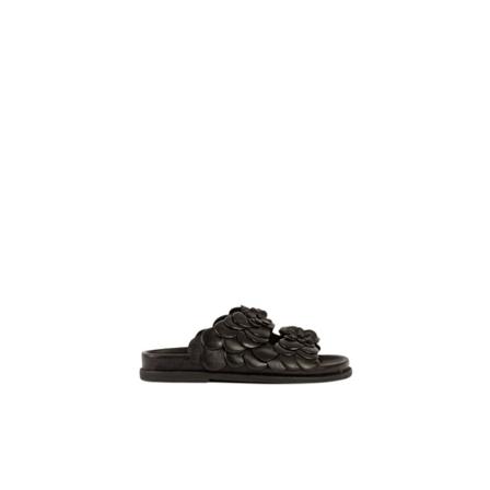Bukela Slip-In Sandaler Sort, Dame Sandaler, Størrelse: 39 EU