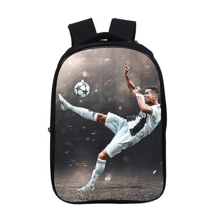 Football Crowe Around Ronaldo kuviollinen olkareppu koululaukku korkealaatuinen Style 5