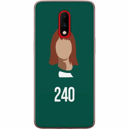 Oneplus 7 Genomskinligt Skal Squid Game
