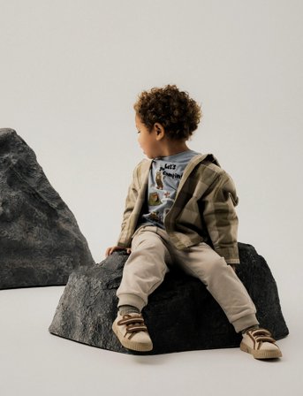 name it Nmmobie Nreg Sweat Pant Bru - Cream - 104