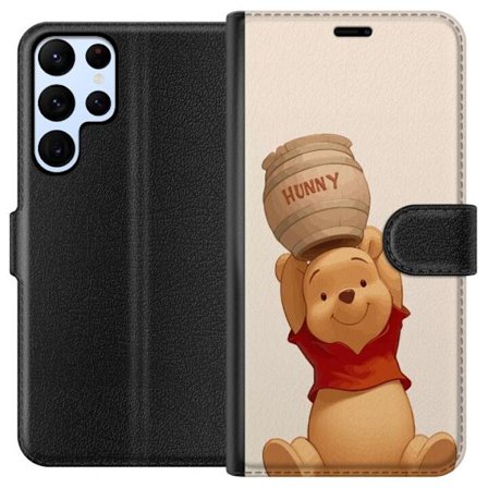 Kompatibelt Lommeboketui til Samsung Samsung Galaxy S22 Ultra 5G Nalle Puh Honning Disney Ole Brumm