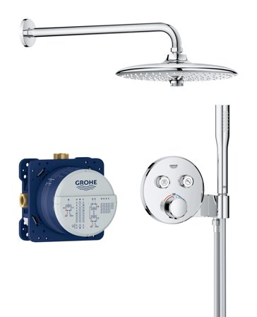 Grohe Precision SmartControl 34878000 Hodedusjsett krom, Baderom