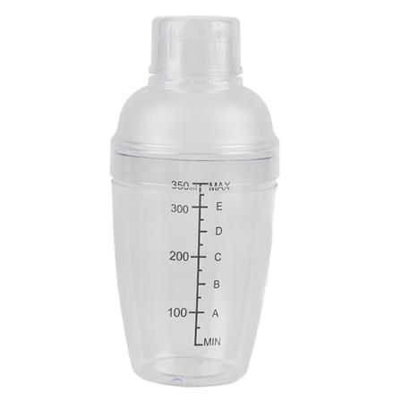 Vuotamaton l pin kyv PC-hartsicocktail-shakeri sekoittimella ja asteikolla (300 ml)