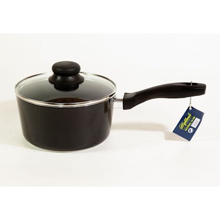 Gryde med låg D:18cm Nonstick Induktion 1.9l