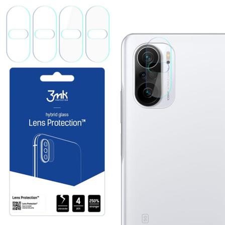 4-pack 3mk Flexibleglass Xiaomi Mi 11i 5g Linsskydd Kamera Transparent
