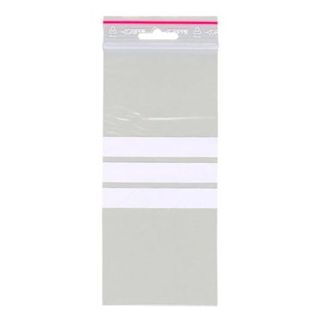 GRIPPIE Blixtlåspåse med skrivfält 100x150mm 1000/fp - Lyreco - Emballage och lagerutrustning - Bärkassar och Påsar - Blixtlåspåsar