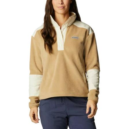 Columbia, Sweatshirt Springs Crop Beżowy, Kobieta, Rozmiar: M