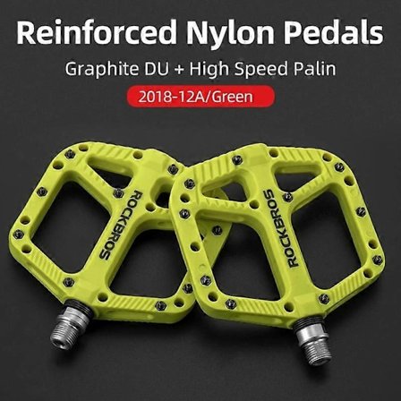 ROCKBROS Ultralette Forseglede Lejer Cykelpedaler Cykling Nylon Vej BMX MTB Pedaler Flade Platform Dele Tilbehør