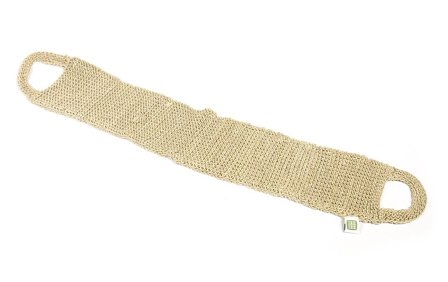 SÆBEVÆRKSTEDET Håndstrikket Hamp massagestrop, Fairtrade, Skincare, Badetilbehør, Badehandsker