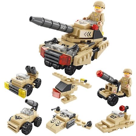 Kompatibel med Idea Puzzle Gun Car Model Building Blocks Db