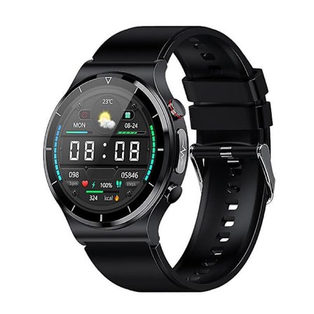 Smartwatch med Kropstemperatur, Puls, EKG, Sportsur, Multifunktionel Smartwatch