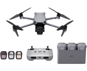 Air 3S Fly More Combo (DJI RC-N3) - DJI Air 3S Fly More Combo med RC-N3-fjärrkontroll
