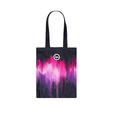 Hype Drips Tote Bag One Size Svart/Lila/Rosa Black/Purple/Pink One Size