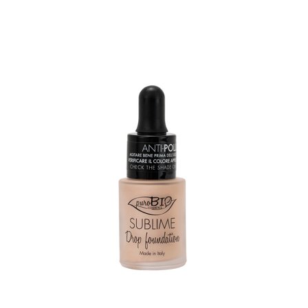 puroBIO Sublime Drop Foundation 00 - Fondotinta liquido