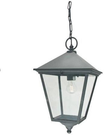 Norlys London 493A Takarmatur kedja, E27 Svart, Belysning