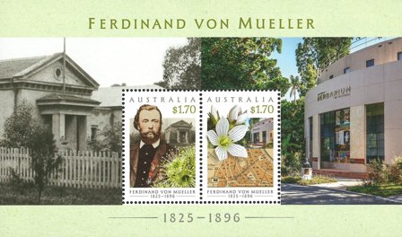 Australien - Ferdinand v. Mueller - Postfrisk miniark