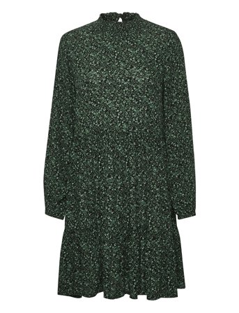 Kasally Amber Dress Ls Green Kaffe