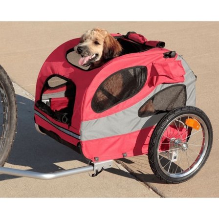 PetSafe Cykelvagn för hund Happy Ride M röd
