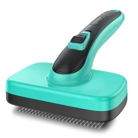 Husdjur Automatisk Hårborttagning Borste Öppen Knut Kam Infällbar Massage Kam Grooming Tillbehör