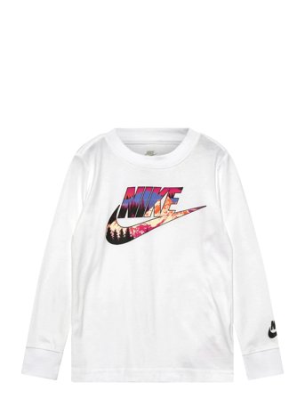 Ls-L/S Tee White Nike