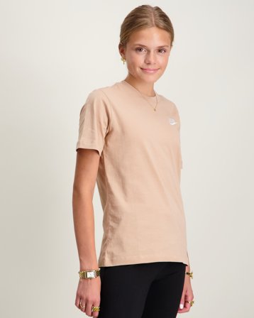 Nike K Nsw Tee Emb Futura Lbr Braun T-Shirts Mädchen - Kids Brand Store