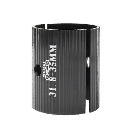 Sykkelstyreadapter Størrelse Styre Shim Størrelse Reduserer Svart 31.8-35mm