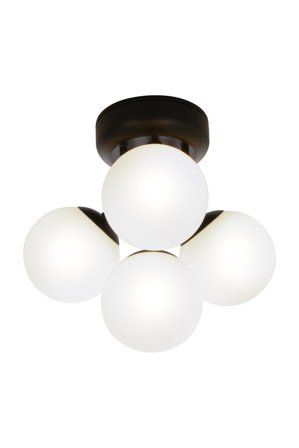 Aneta Lighting NICOSIA plafond bad 4-lys, svart, 4 x G9, IP44