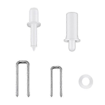 85 stk. Reparasjonssett for plantasjelukker, kompatibelt med lukker, skap, møbler, klesskap