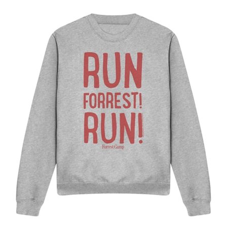 Forrest Gump Unisex Vuxen Run Forrest! Run Sweatshirt L Sport H