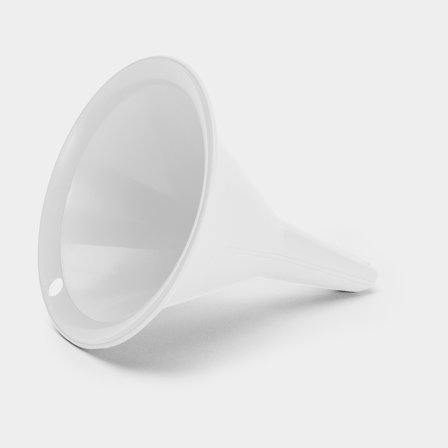 Trechter Nordiska Plast, wit, 140 x 140 x 150 mm